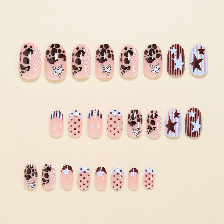 Artistic Patterned Nail Art Set Bowlift