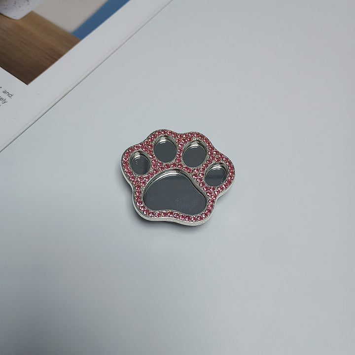 Cute Paw Print Mirror Bowlift