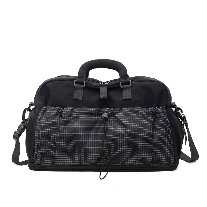 Multifunctional Sports Duffel with Reinforced Carry Strap Bowlift