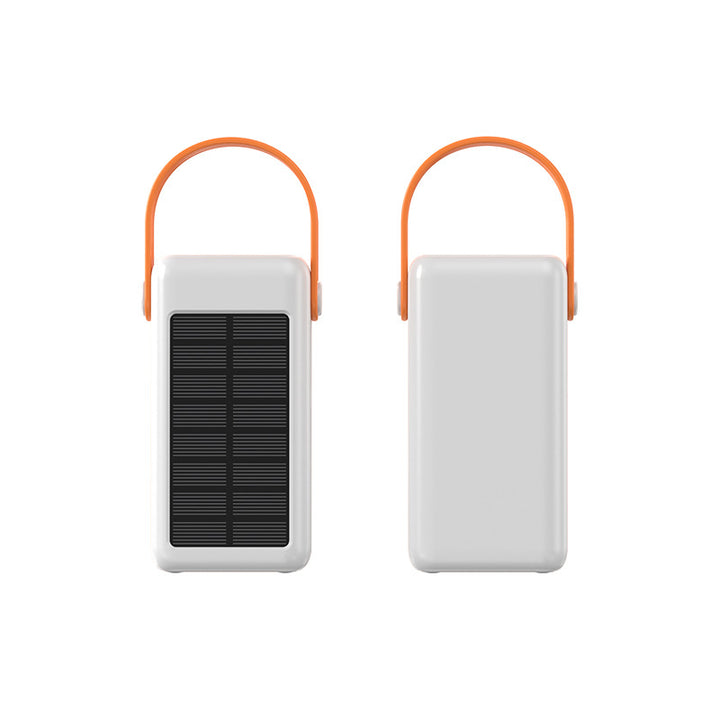 Wearable Solar Power Bank with Multifunctional Charging Options Bowlift