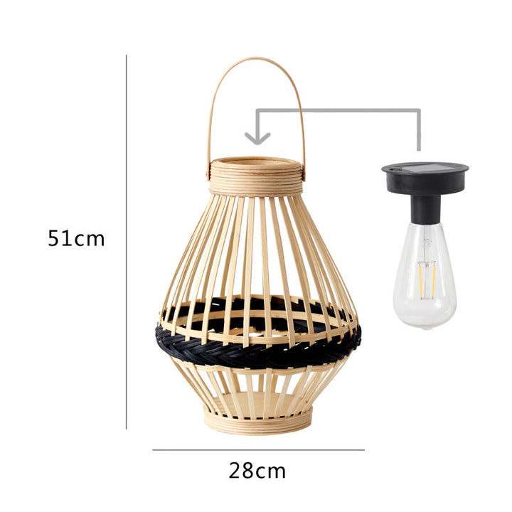 Decorative Rattan Lantern Bowlift