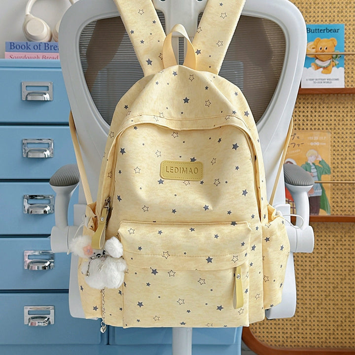 Cute Star Patterned Backpack