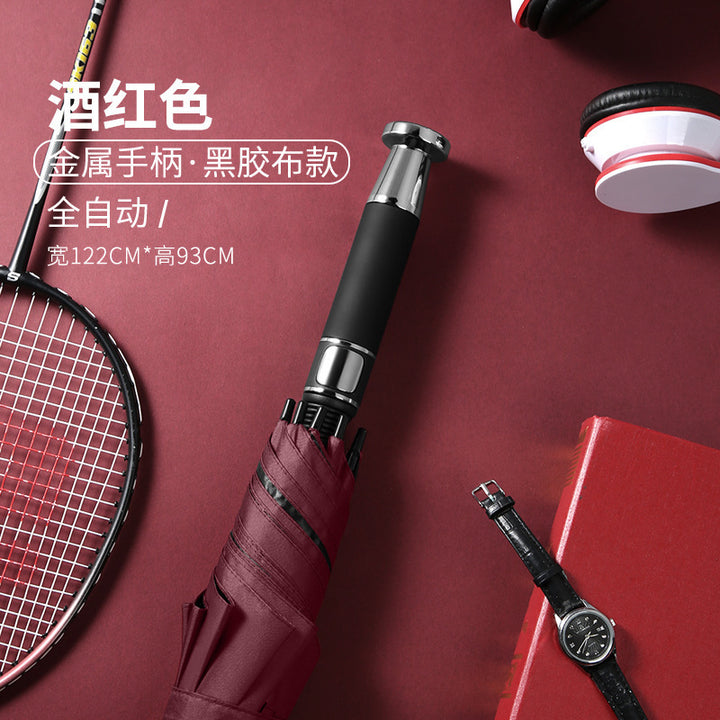 Women's Automatic Golf Umbrella with Ergonomic Handle Bowlift