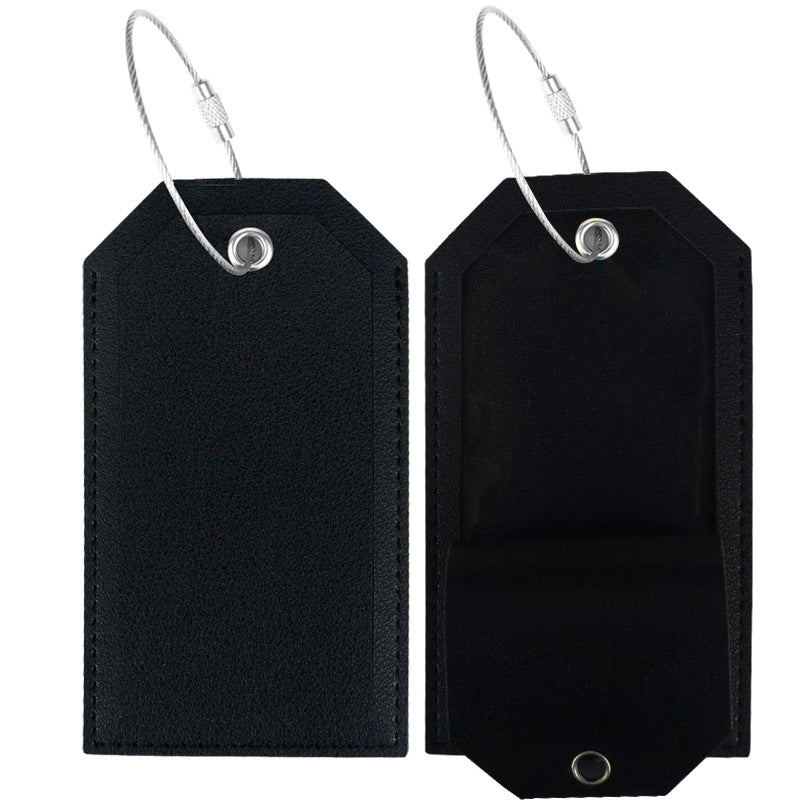 Premium Leather Luggage Tag Bowlift