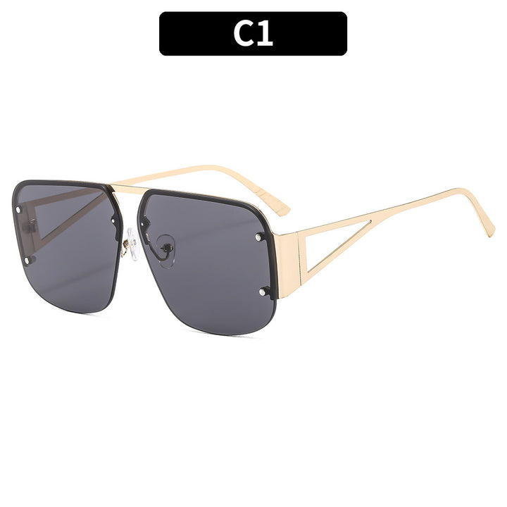 Geometric Angular Square Sunglasses
