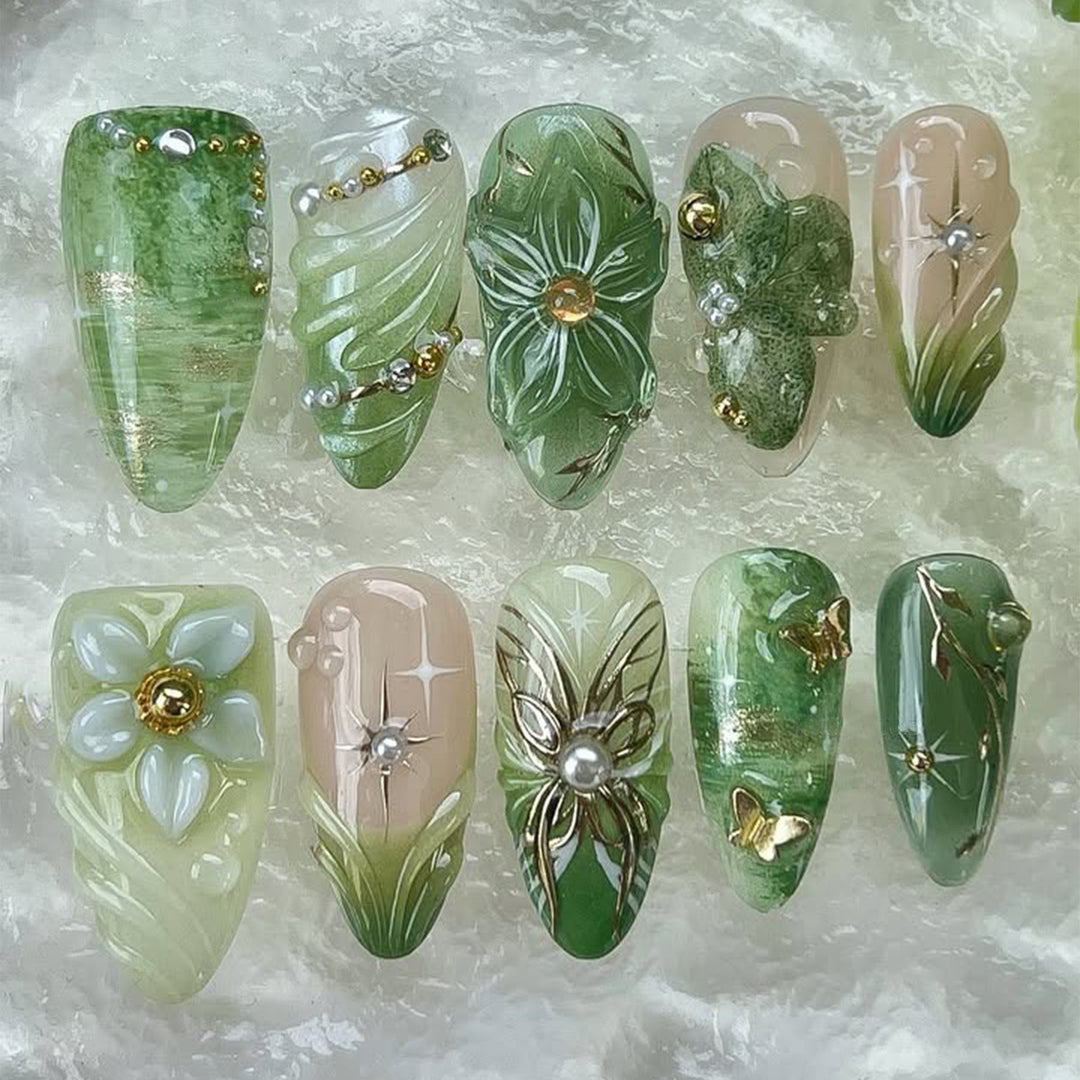 Glamorous Asian Art Nail Collection Bowlift