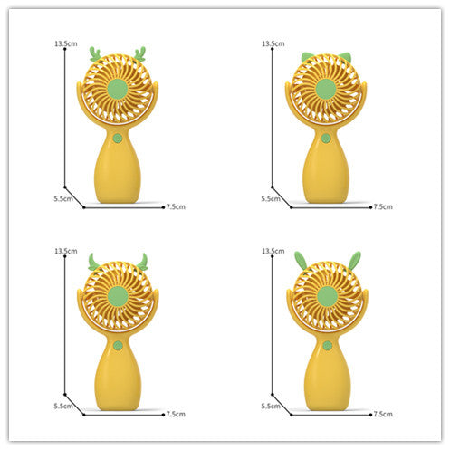 Women's portable handheld fan with creative design Bowlift