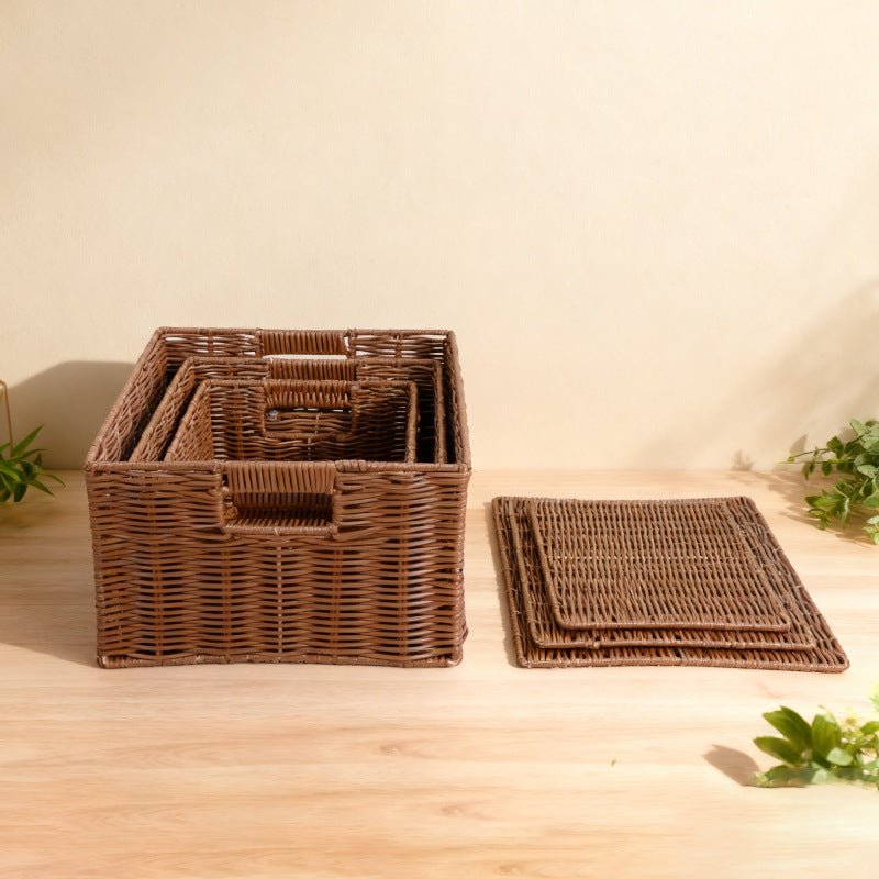 Women's set of decorative storage baskets Bowlift