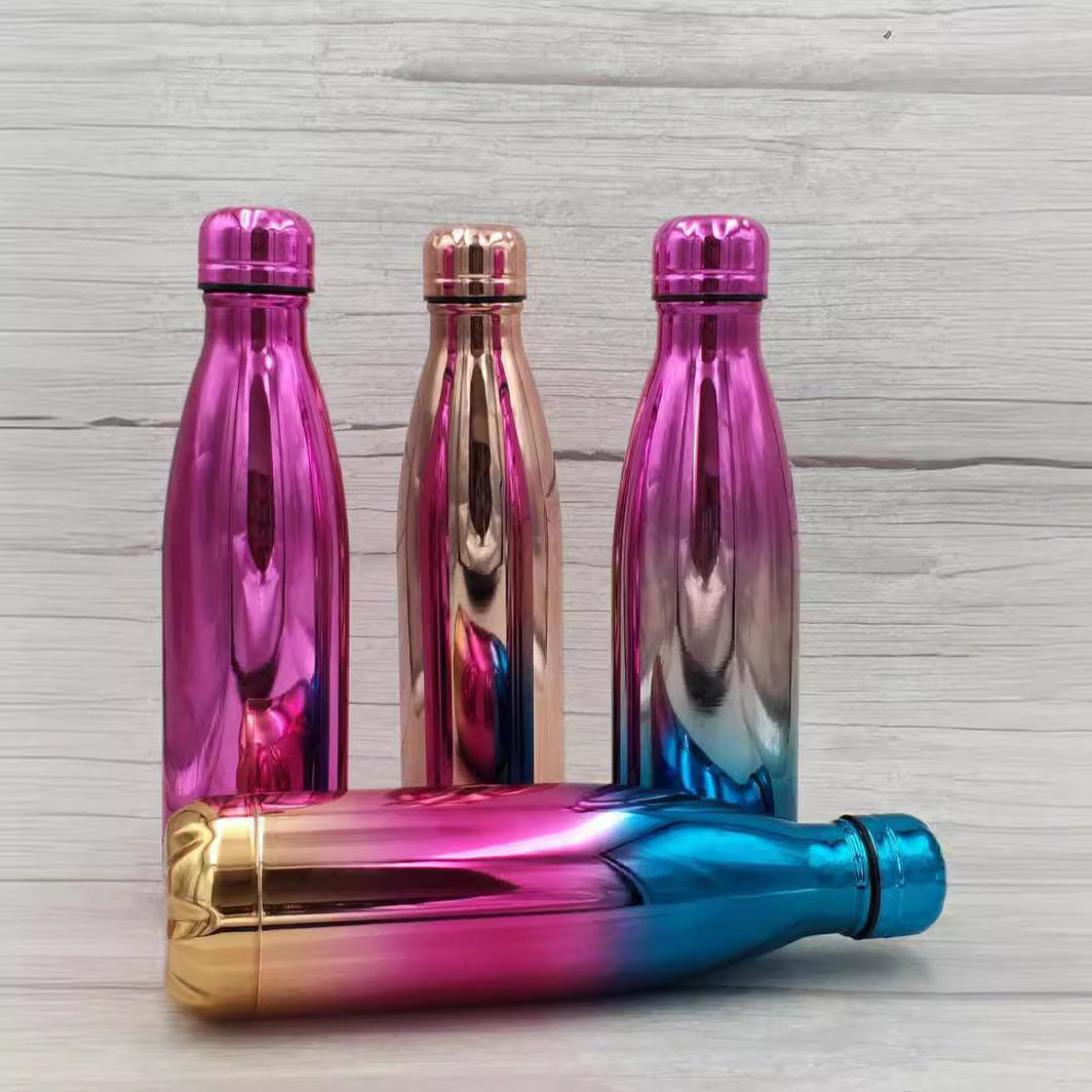 Ladies Insulated Bottle with Elegant Pop-Art Surface Bowlift