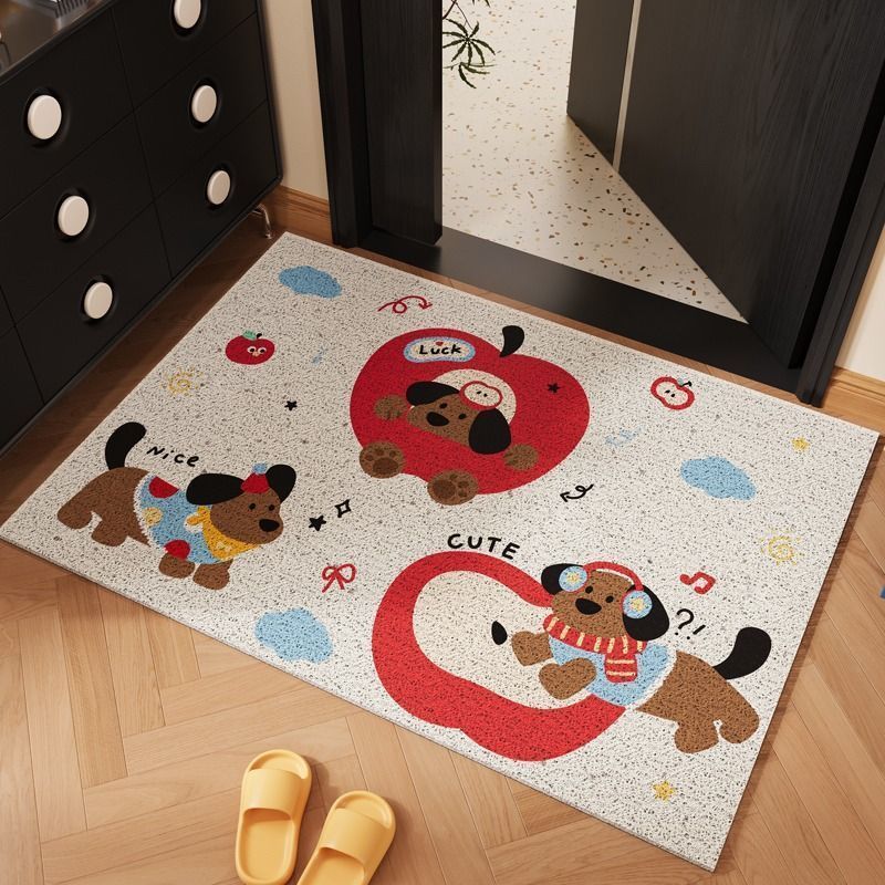 Cartoon-Themed Entrance Mat Bowlift