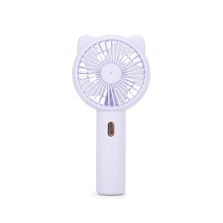 Women's Portable Mini Fan with Cat Ears Bowlift