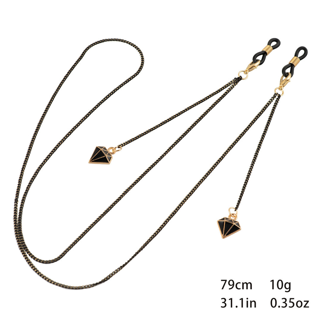 Geometric Pendant Eyewear Chain Bowlift