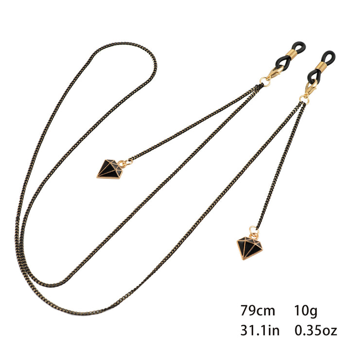 Geometric Pendant Eyewear Chain Bowlift