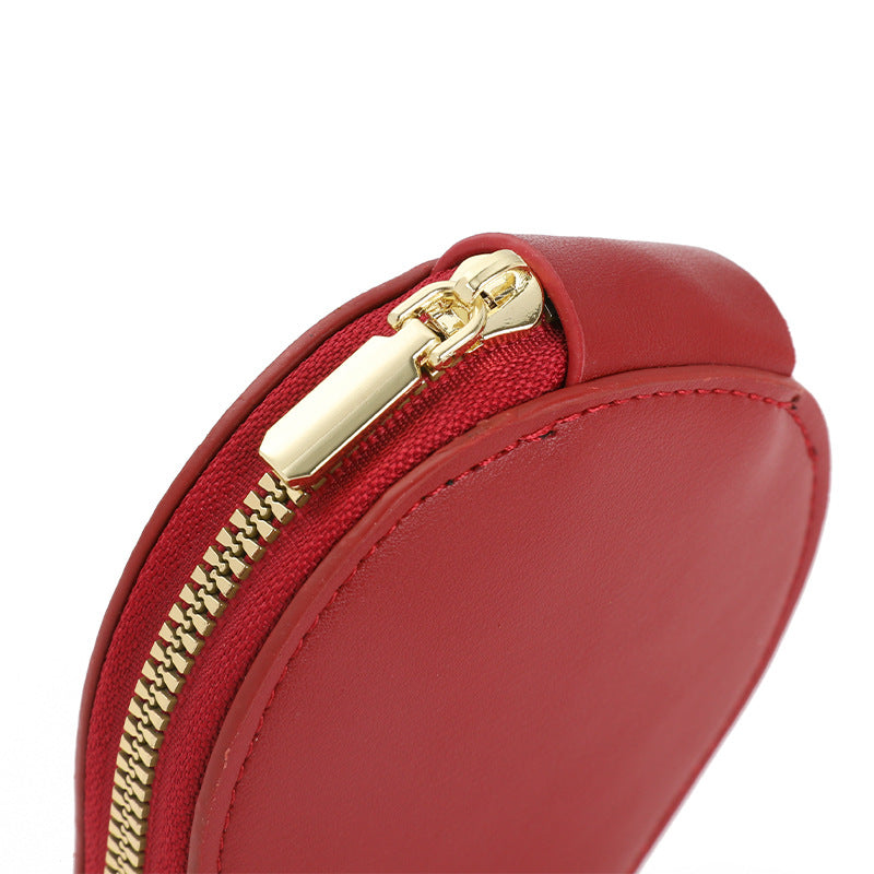 Fun Fruit-Themed Zippered Coin Purse Bowlift