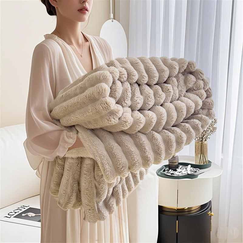 Women Luxury Fleece Blanket Bowlift