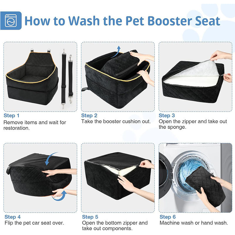 Dog Safety Car Seat Bowlift