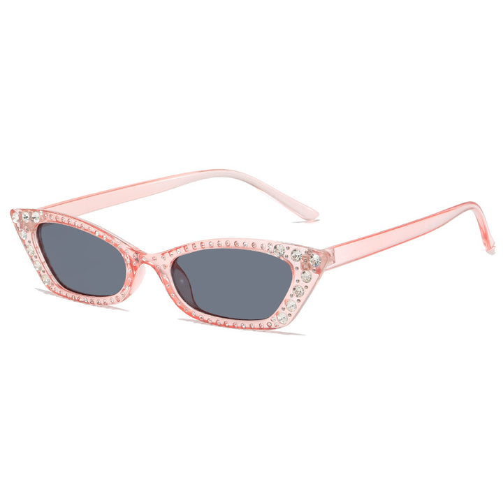 Women's extravagant Cat-Eye sunglasses with crystal embellishments Bowlift