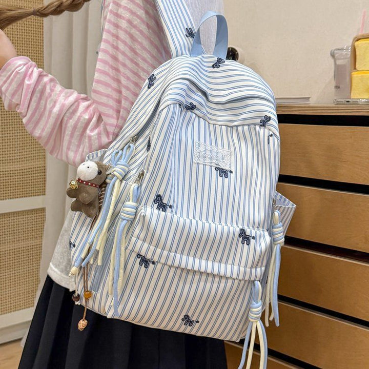 Playful Character-Themed School Backpack