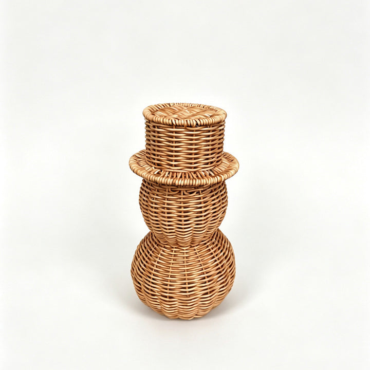 Decorative Wicker Nesting Basket Set Bowlift
