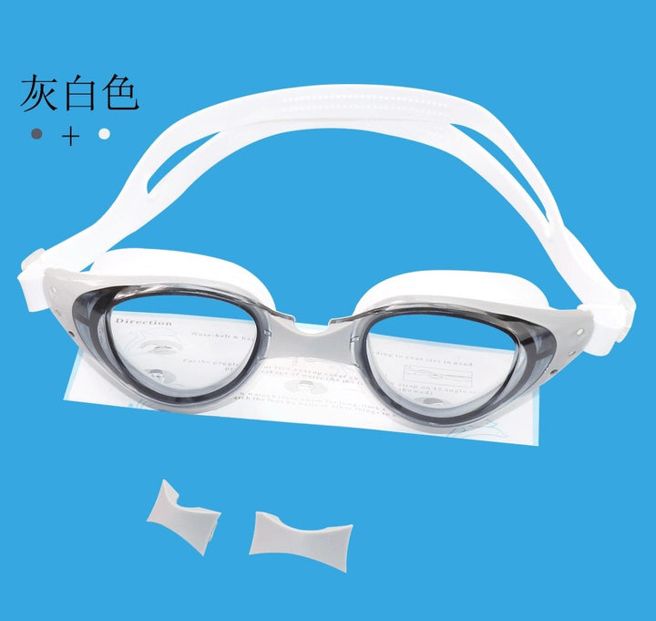 Swim goggles with extensive visibility and comfort technology Bowlift