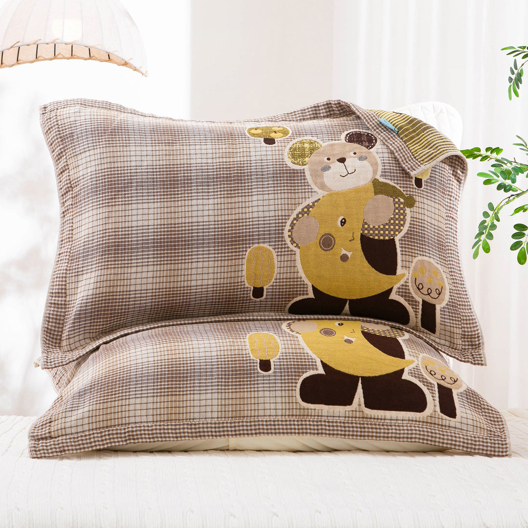 Ladies cushion cover with artistic landscape motif Bowlift