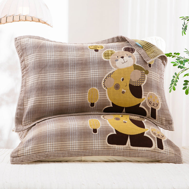 Ladies cushion cover with artistic landscape motif Bowlift