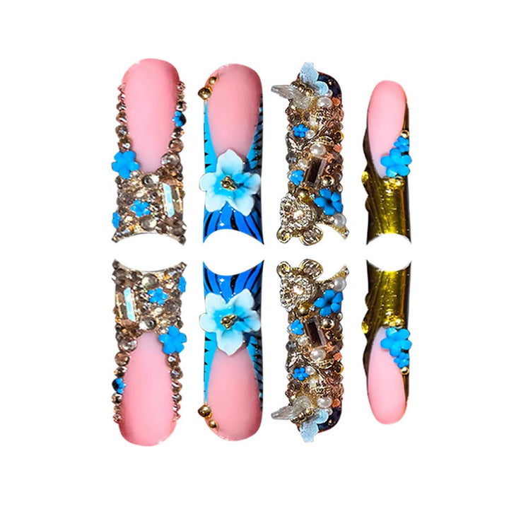 Decorative 3D Nail Art Enhancements Bowlift