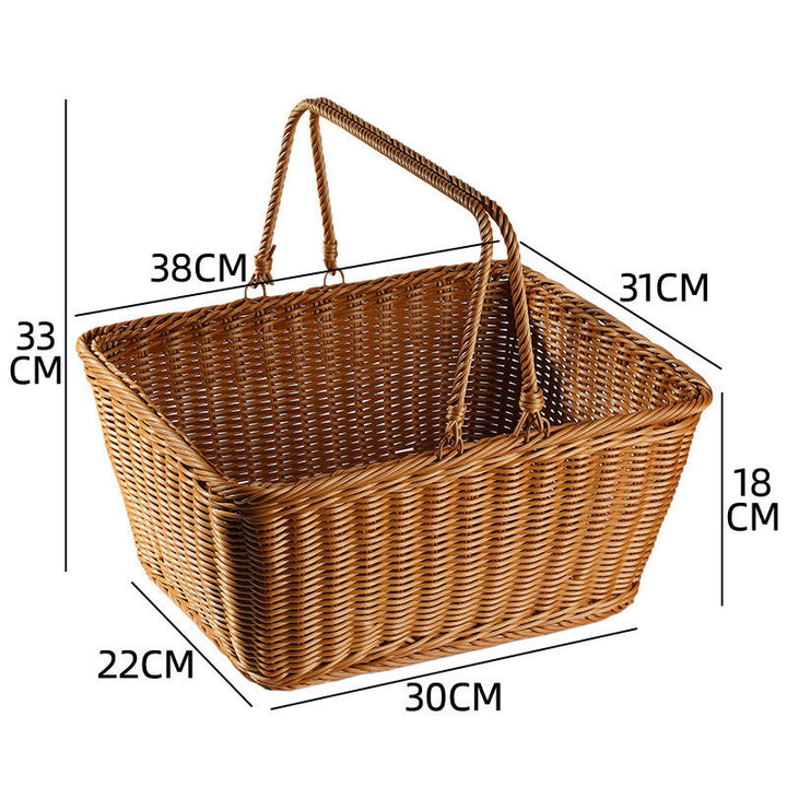 Woven Storage Basket Bowlift