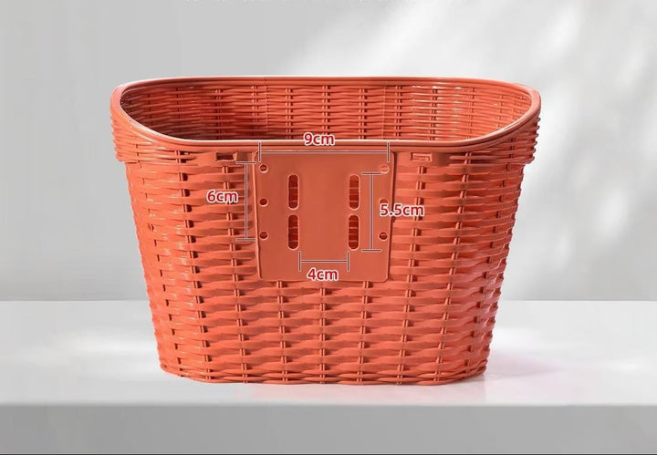 Woven Bicycle Storage Basket Bowlift