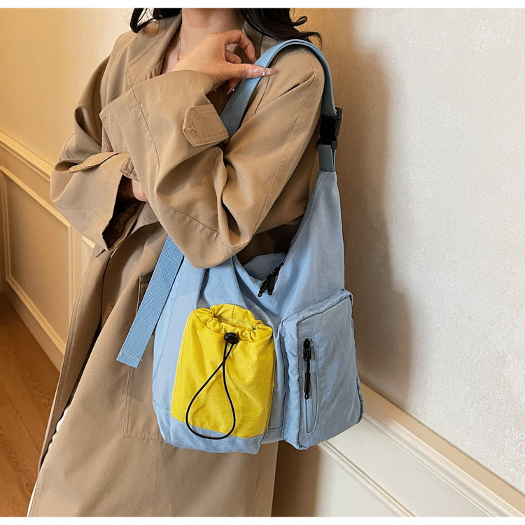 Practical Multi-Pocket Shoulder Bag Bowlift