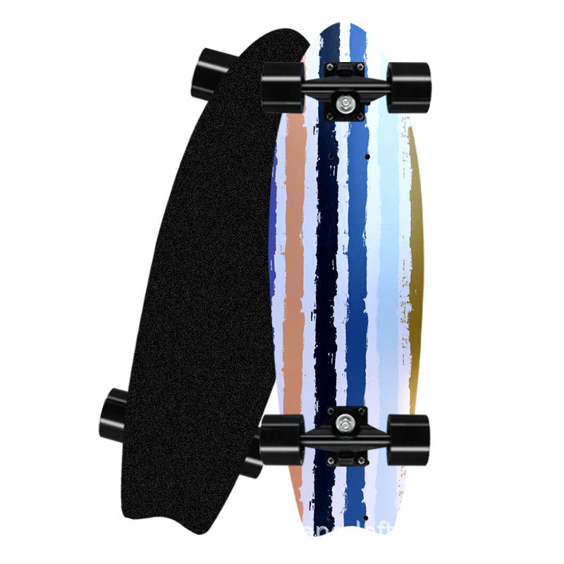 Surf-Inspired Mini Cruiser Skateboard Bowlift