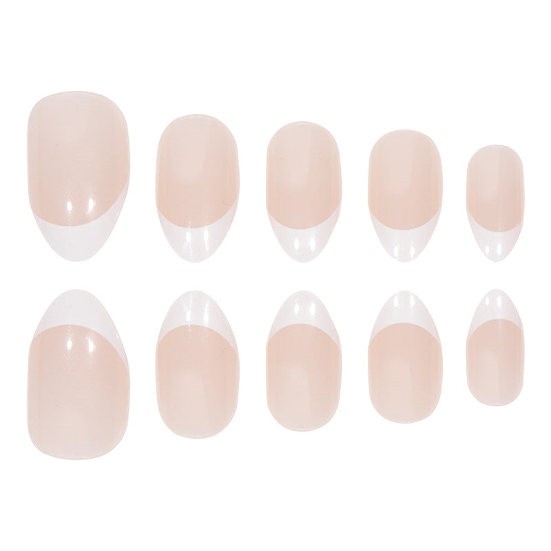 Elegant Stiletto Press-On Nails with French Tips Bowlift