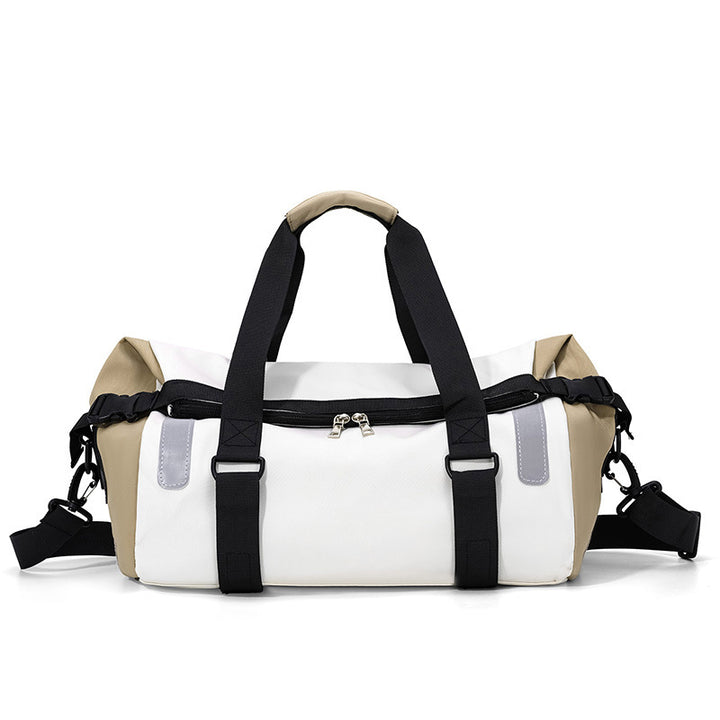 Multifunctional Sports Duffel Bag with Durable Material and Smart Compartment Design Bowlift