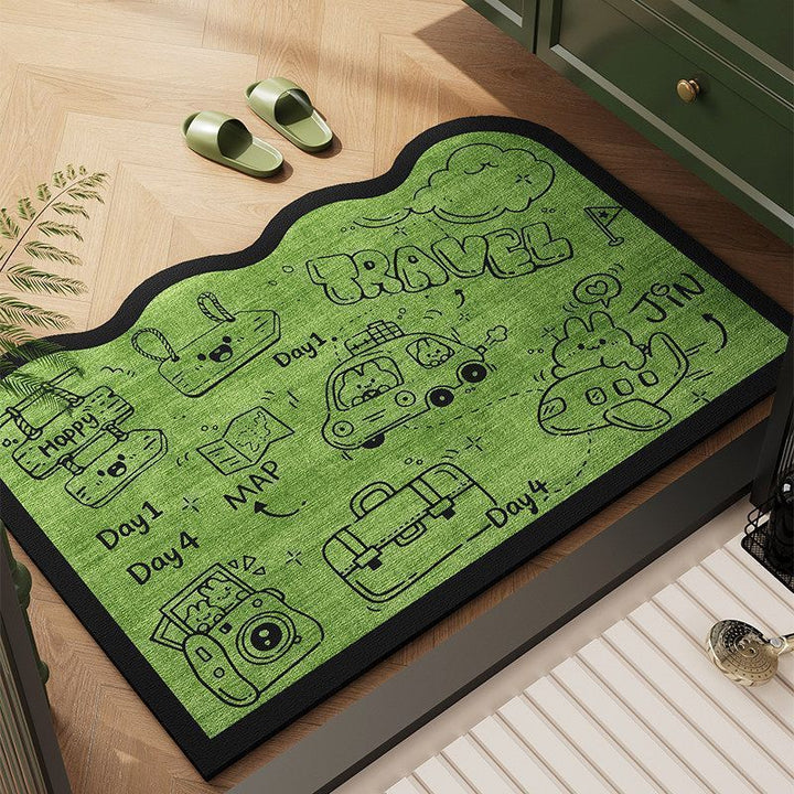 Fun Pet-Themed Door Rug