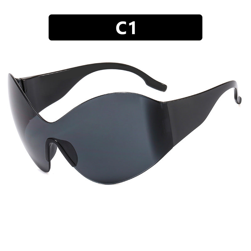 Ladies futuristic sunglasses Bowlift