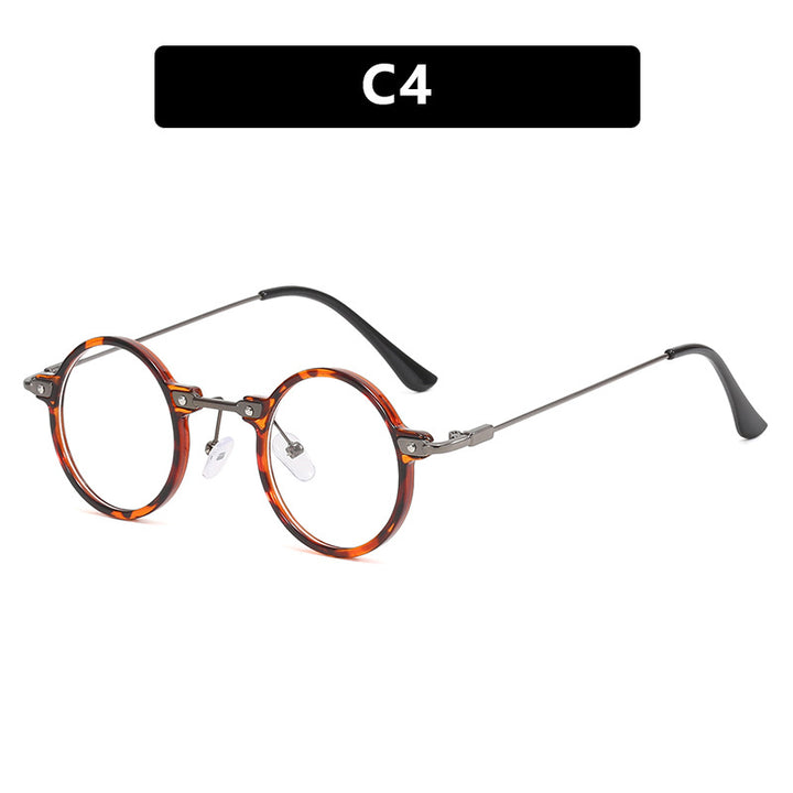 Women's fashionable round sunglasses with stylish metal frame and polarized lenses Bowlift