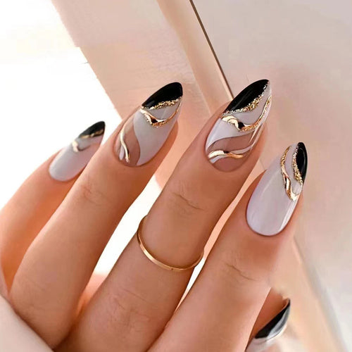 Elegant Artistic Nail Design Set Bowlift