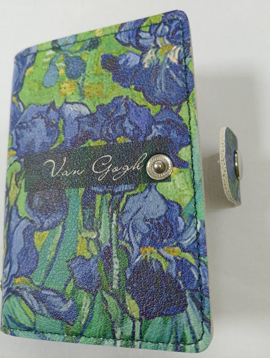 Floral Print Zippered Wallet Bowlift