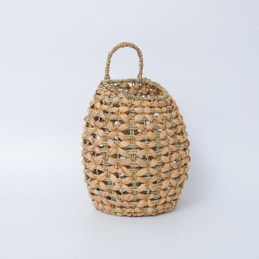 Handcrafted Natural Woven Storage Caddy Bowlift