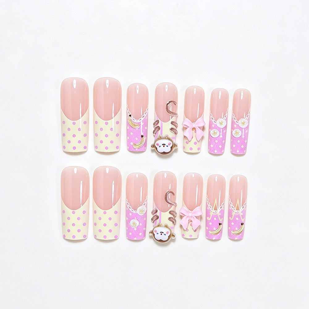Playful Themed Cartoon Nail Art Tips Bowlift