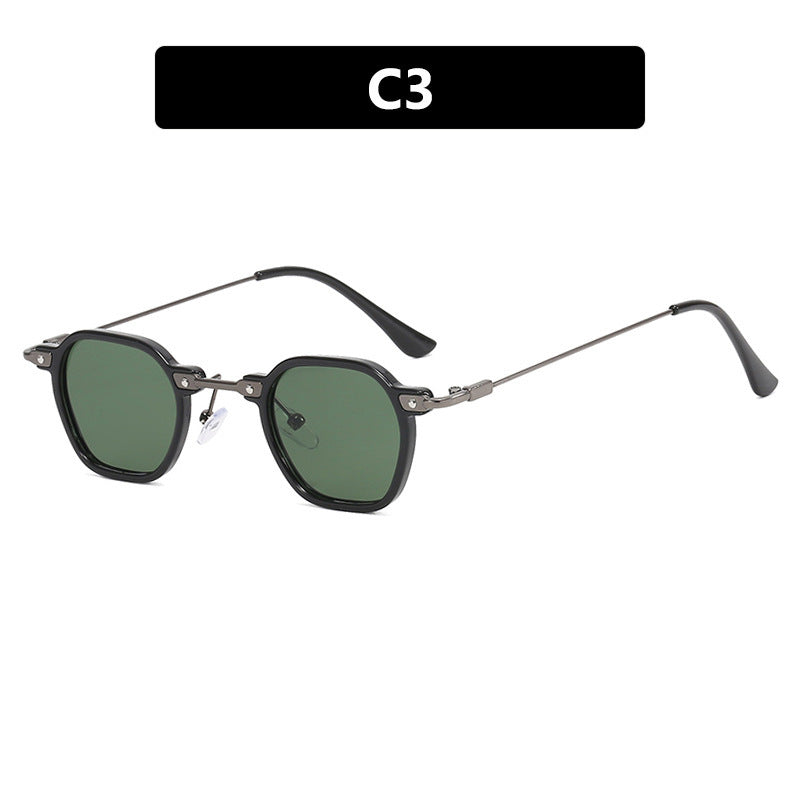 Women's fashionable sunglasses in elegant design with hexagonal frame Bowlift