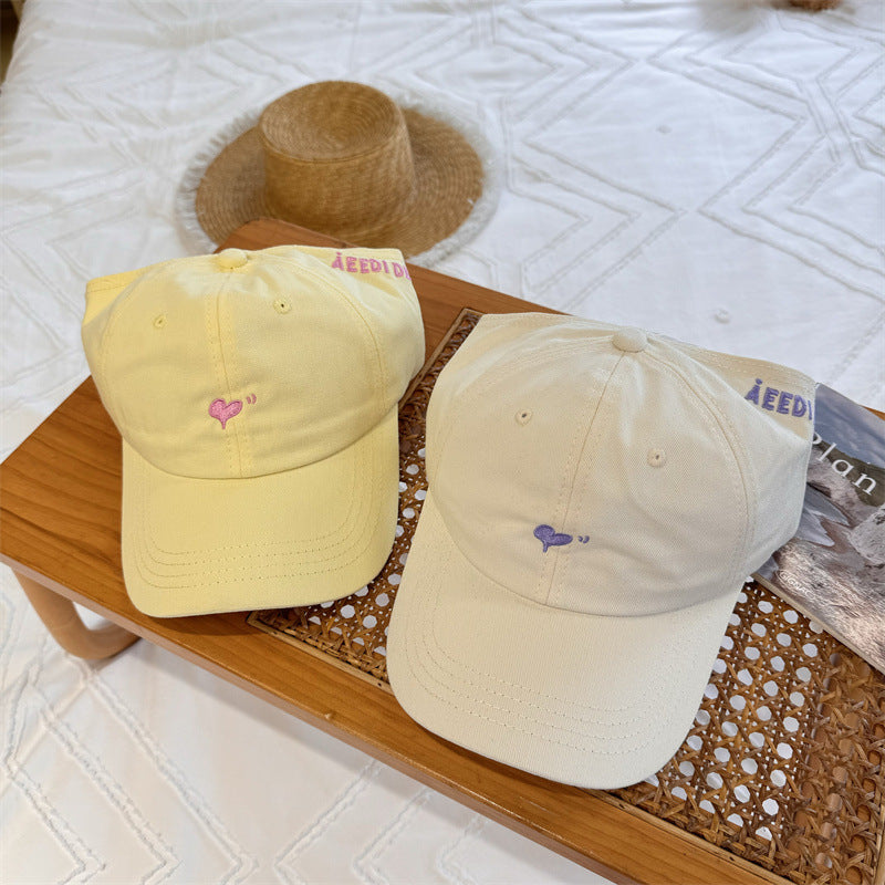 Women's Cute Embroidered Cap Bowlift