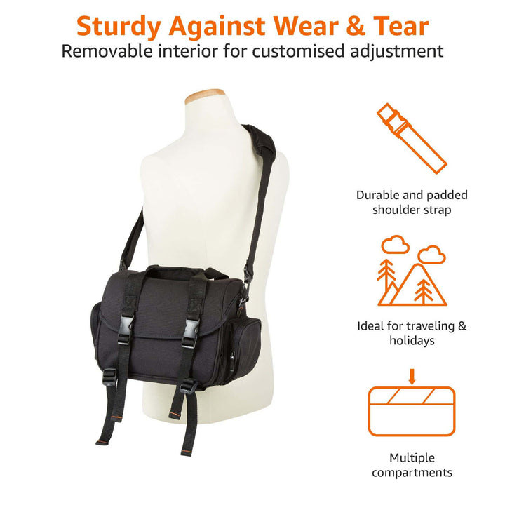 Unisex multifunctional travel bag with multiple compartments and adjustable shoulder strap Bowlift