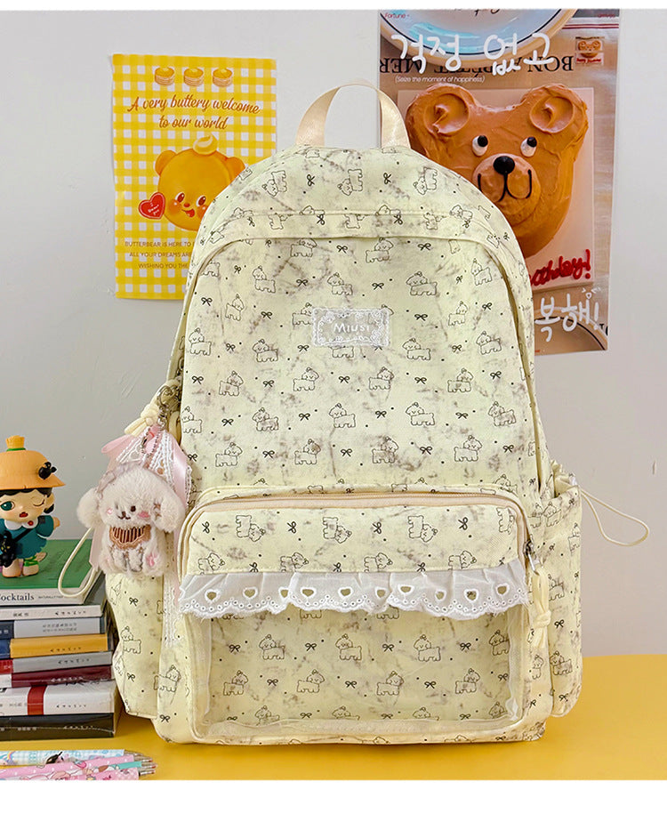 Cute Cartoon-Themed Daily Backpack