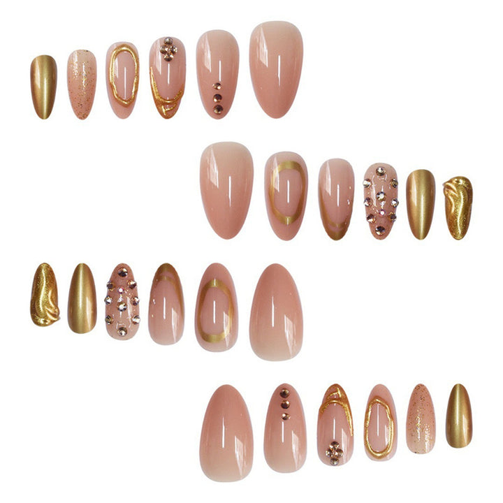 Glamorous 3D Decorative Press-On Nails Bowlift