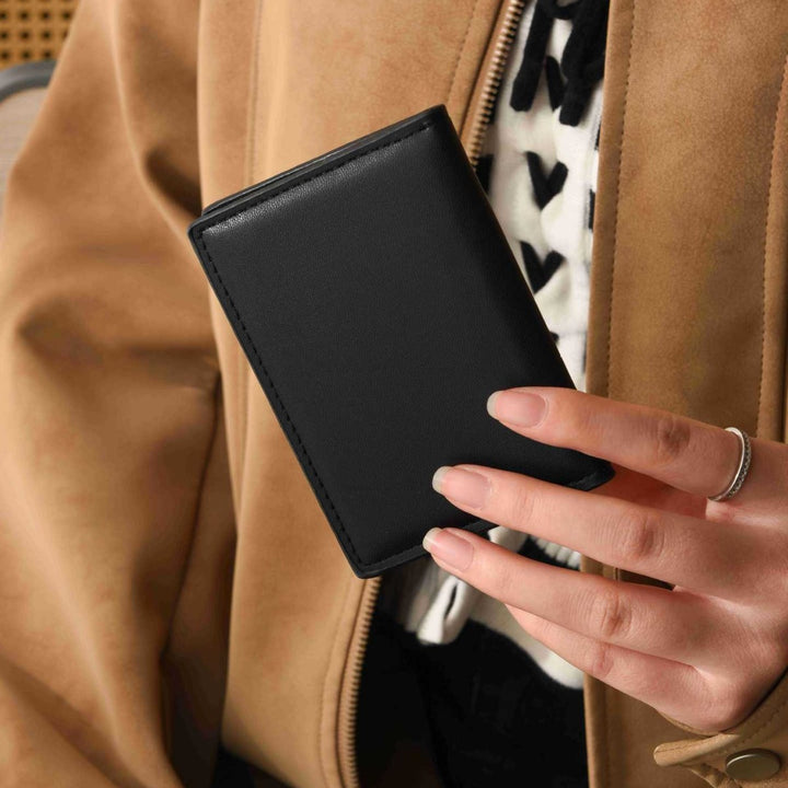 Minimalist Leather Card Holder Bowlift
