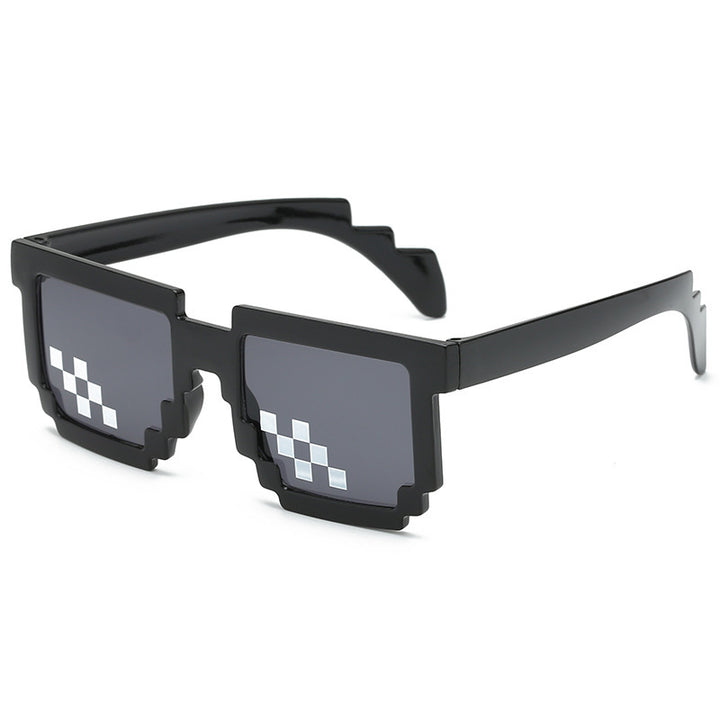 Women's eye-catching pixel-pattern sunglasses Bowlift