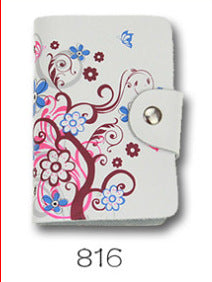 Floral Design Wallet Bowlift
