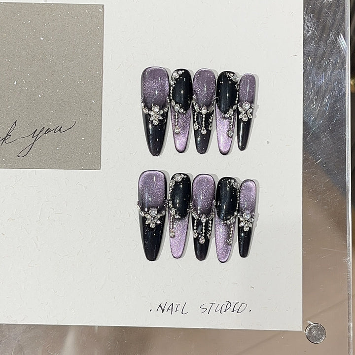 Glamorous Decorative Nail Art Bowlift