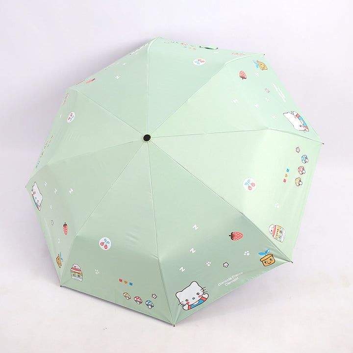 Ladies Colorful Umbrella Bowlift